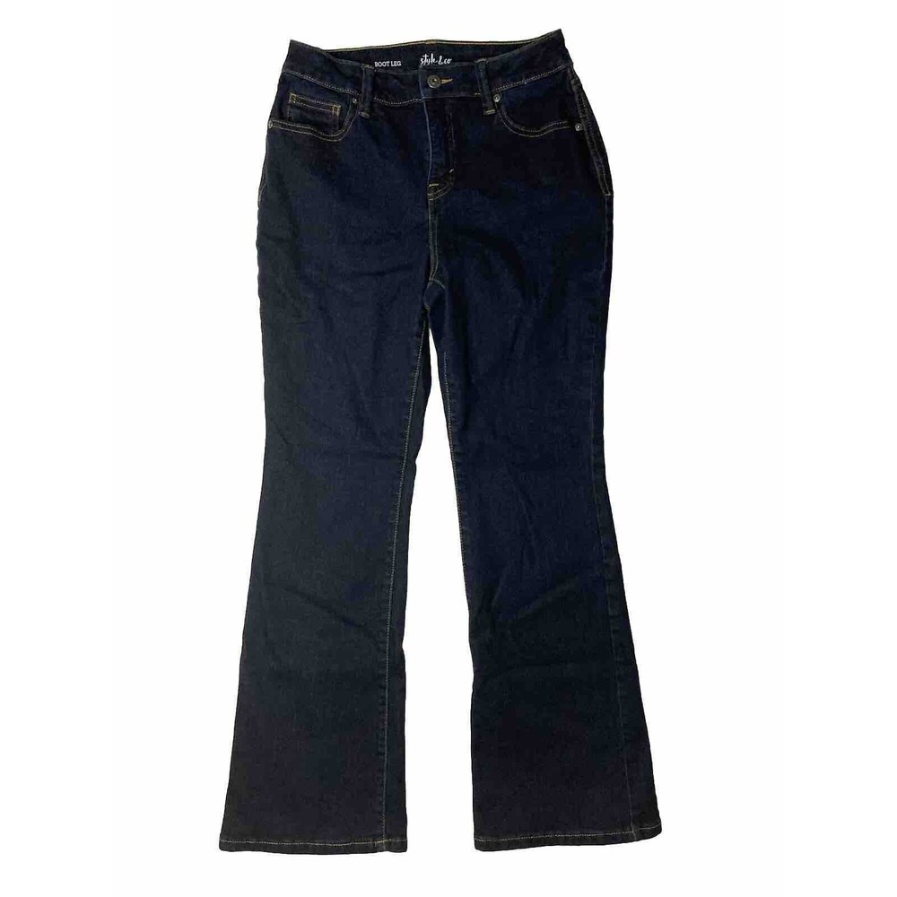 Style & Co Boot Leg Womens Blue‎ Denim Stretch Jeans Size 6P
